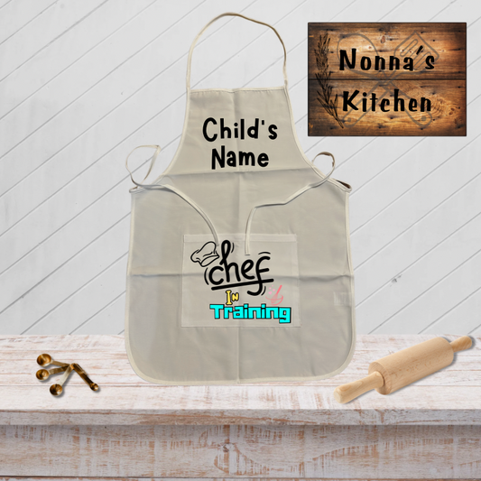 Shit Happens Funny Youth Aprons - Personalized Sublimation