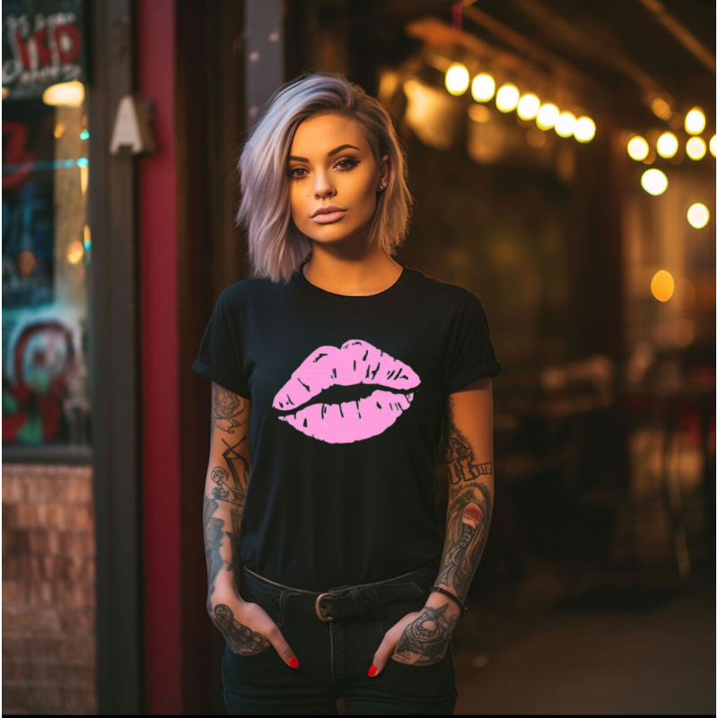 Shit Happens T-shirt - "LIPS"