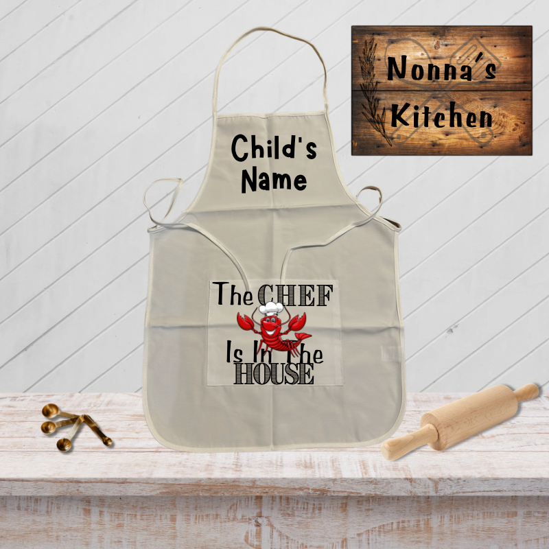 Shit Happens Funny Youth Aprons - Personalized Sublimation