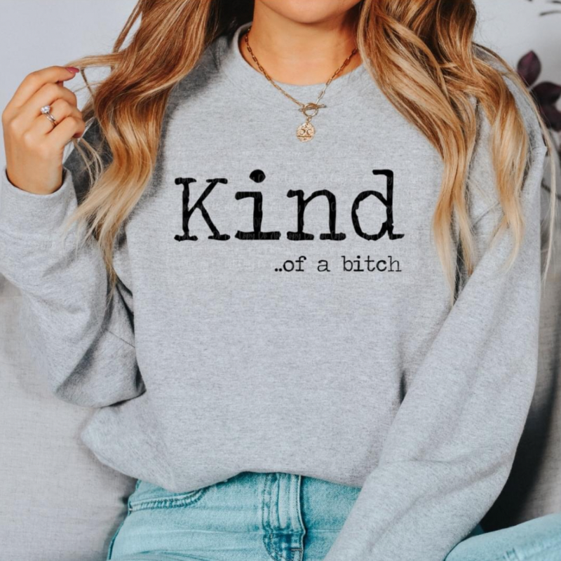 Shit Happens Crewneck - "Kind ..."